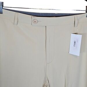 B. Scott Golf Apparel Mens Tech Pants‎ Khaki 40x32 Style KU2600